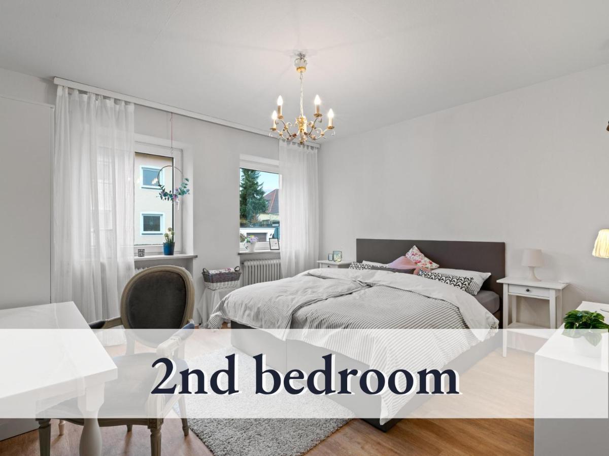 Sehr Grosse Ferienwohnung In Bester Lage Mit Grosser Sonnenterrasse L Innenstadtnaehe L 1 Minute Zum Bahnhof L Grosse Kueche L Tv L Extra-Wc L Free-Wlan L Willkommen Im Hallo!-Apartment 5 Bad Wörishofen Zewnętrze zdjęcie